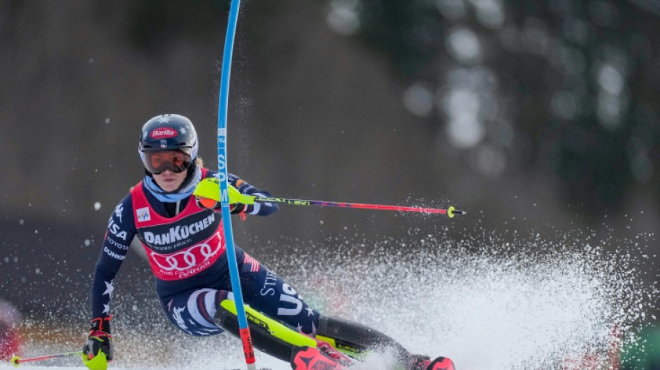 Shiffrin closes on World Cup overall title with slalom win