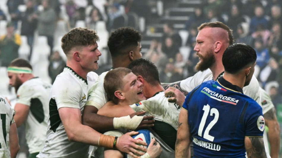 Rugby: r&eacute;duite &agrave; 14, l'Afrique du Sud &eacute;coeure l'Italie