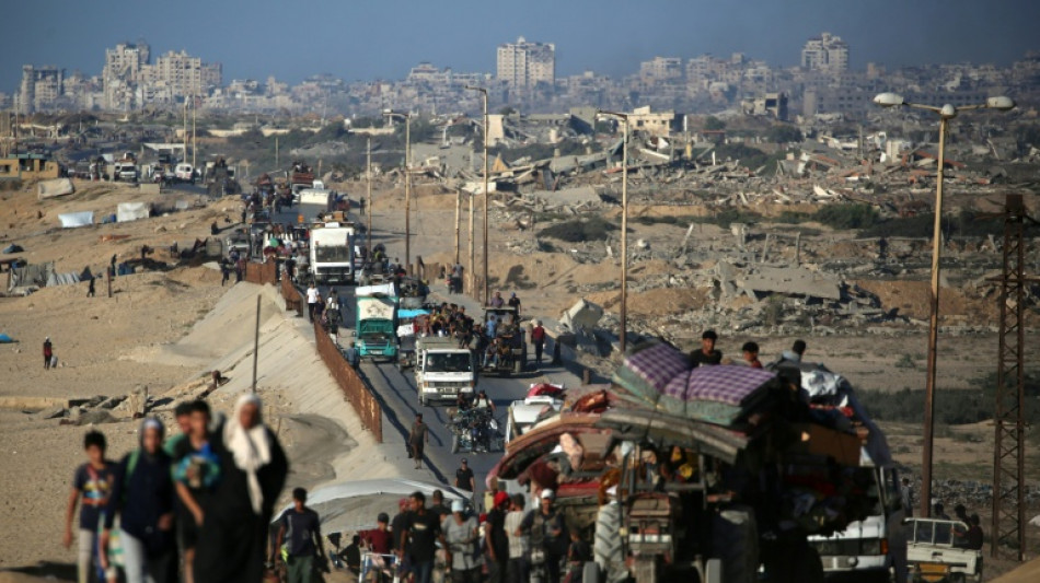 Ejército israelí afirma que más de 250.000 palestinos abandonaron Ciudad de Gaza