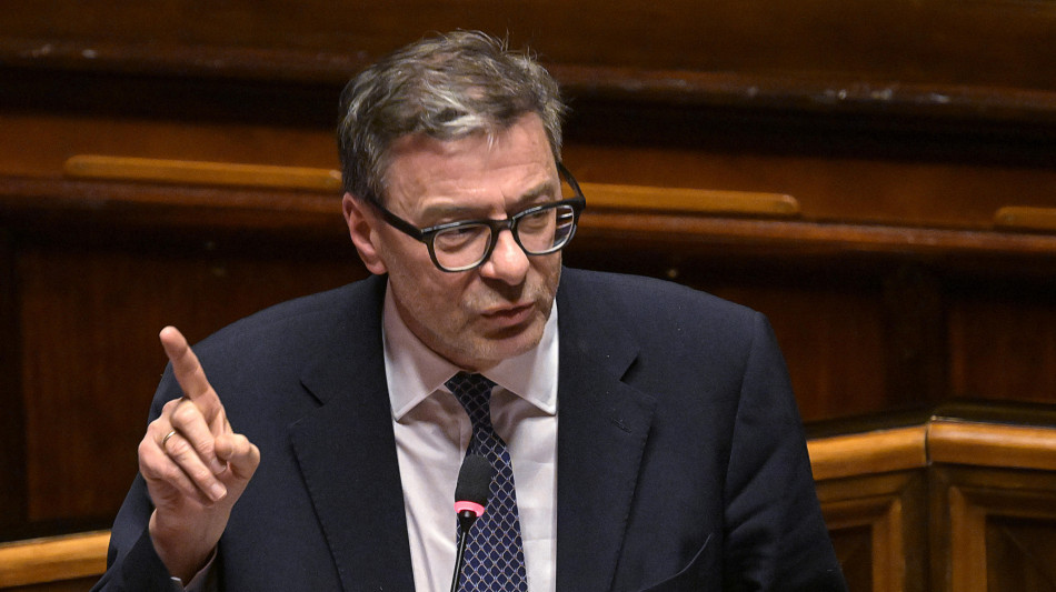Giorgetti, proposta Schlein su accise c'&egrave; dal 2003, troveremo margini