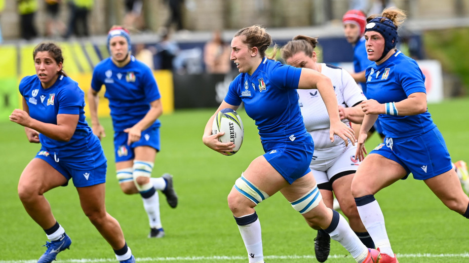 Sei Nazioni: l'Italia femminile batte la Scozia 41-14 a Parma