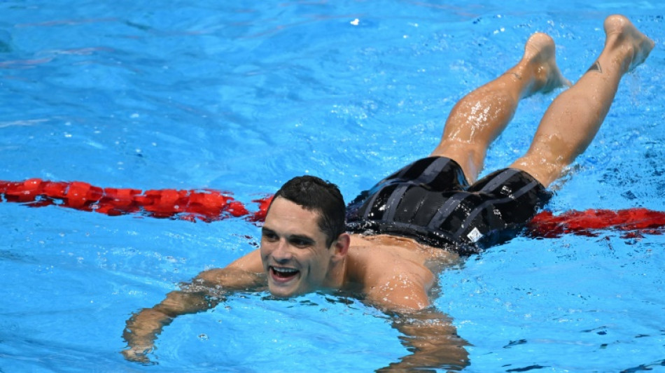 Natation: retour gagnant de Florent Manaudou &agrave; Nice