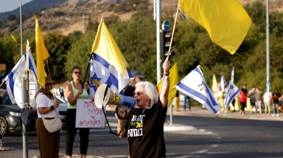 Proteste in Israel für Ende des Kriegs im Gazastreifen und Freilassung der Geiseln