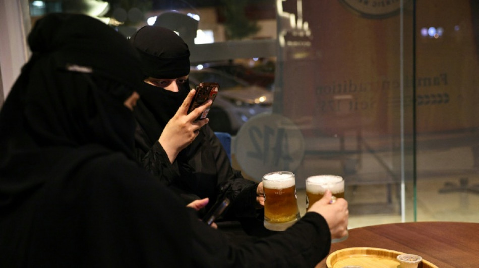 Nuts and beer: booze-free bar offers Saudis a pub vibe