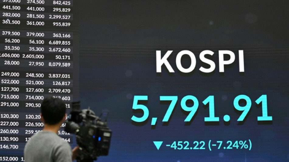 March&eacute;s en Asie: les Bourses chutent, le p&eacute;trole toujours en hausse