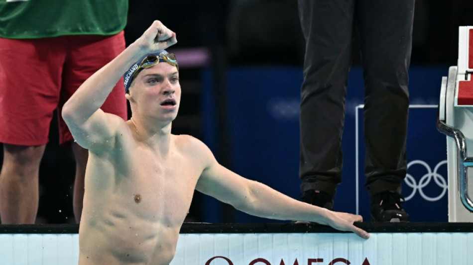 Franc&ecirc;s L&eacute;on Marchand conquista ouro nos 400m medley e bate recorde ol&iacute;mpico de Phelps