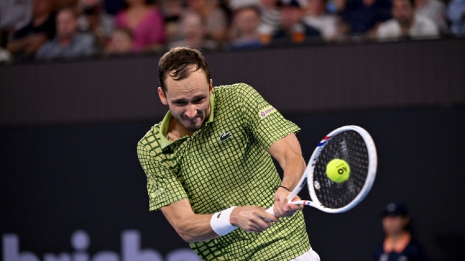 Medvedev warms up in style for Australian Open with Brisbane win