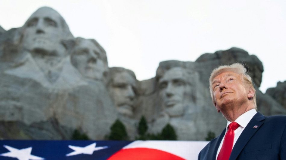Trump heads for Mount Rushmore as US turns 250