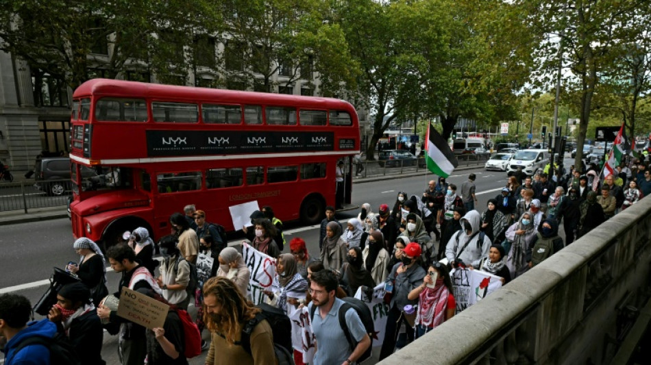 Trotz Kritik von Starmer: Tausende bei pro-palästinensischen Protesten in Großbritannien