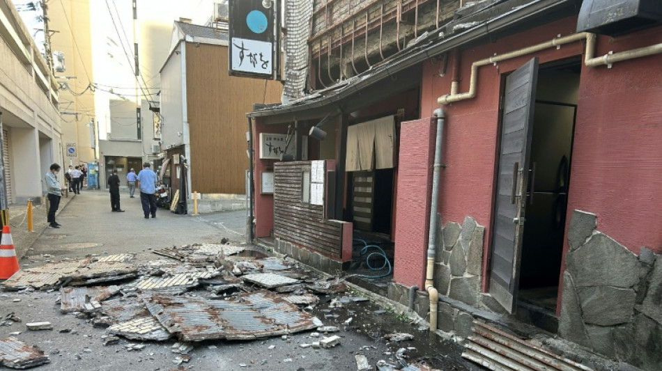Japan PM says injuries, buildings collapsed in major quake