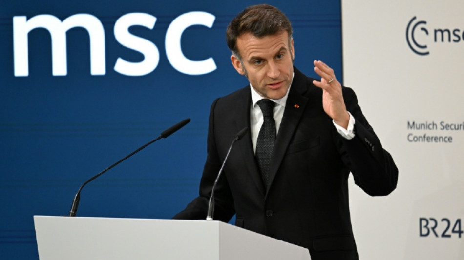 Macron beharrt auf europ&auml;ischer Beteiligung an Ukraine-Verhandlungen