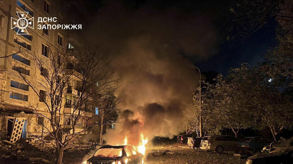 Droni russi contro Zaporizhzhia, morto bambino di 7 anni