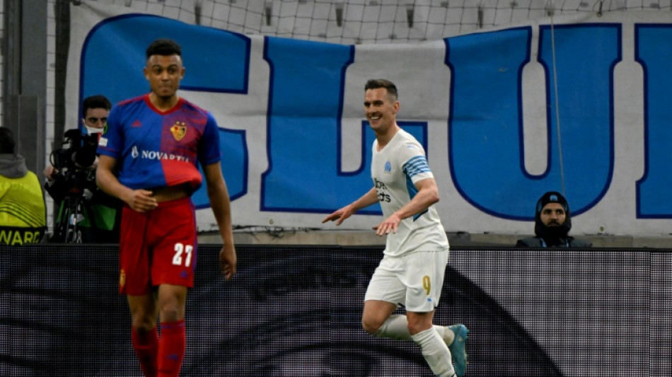 C4: Marseille bat B&acirc;le 2-1 en 8e de finale aller au V&eacute;lodrome