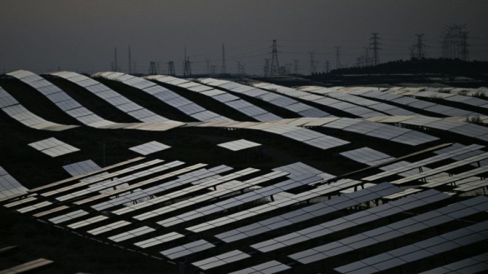 Glimmering sea of solar as China expands desert installation
