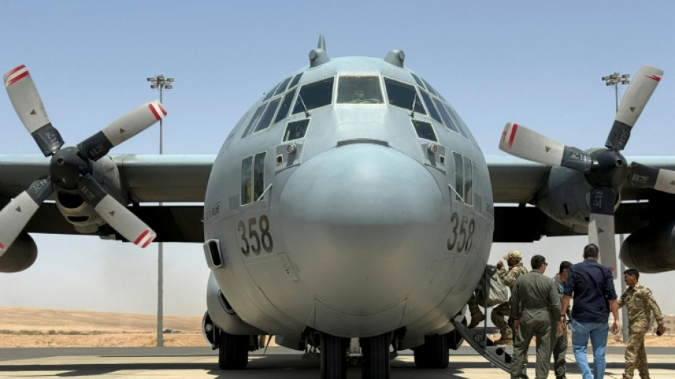 From skies over Gaza, Jordanian crew drops lifeline to civilians