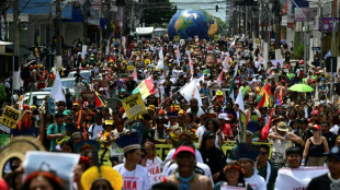 Zehntausende bei Gro&szlig;demonstration zur Halbzeit der Klimakonferenz in Brasilien