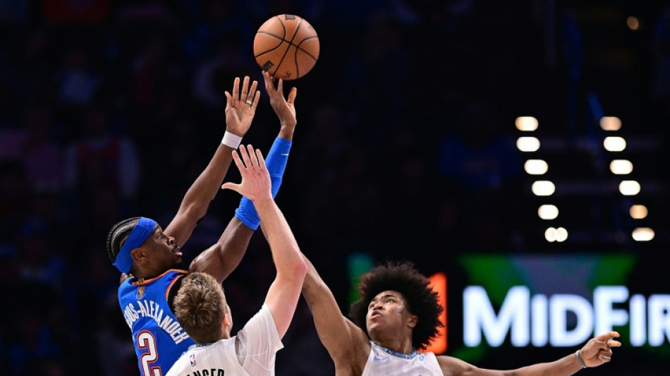 NBA: Le Thunder retrouve la victoire, Gilgeous-Alexander dans les pas de Chamberlain