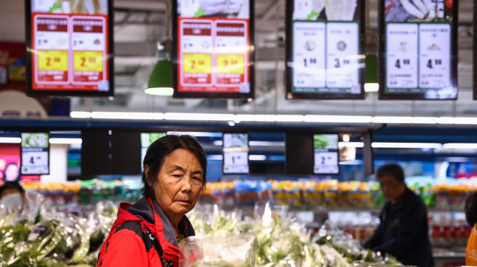 Cina in deflazione a maggio, prezzi al consumo a -0,1%