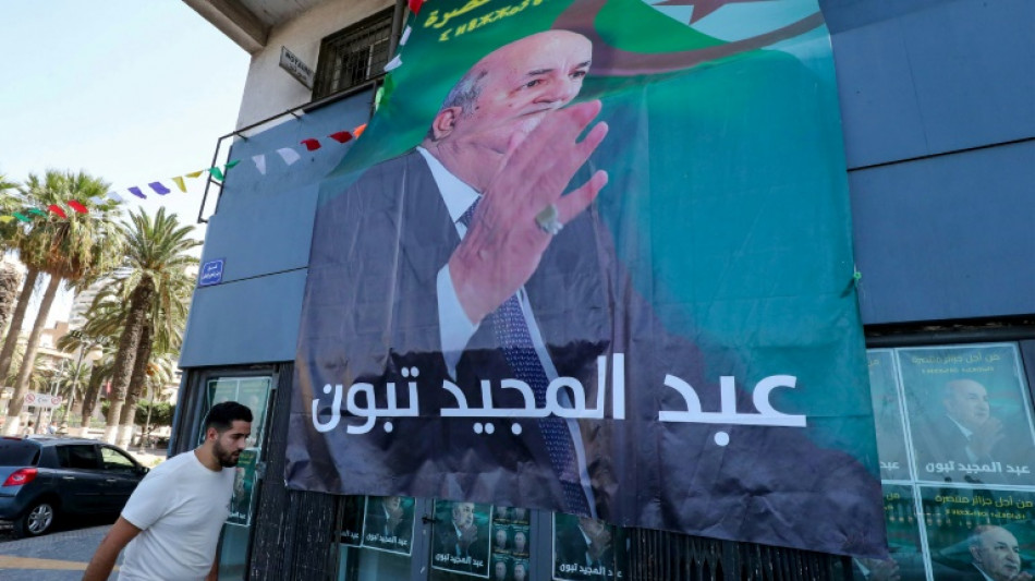 L'Alg&eacute;rie &eacute;lit son pr&eacute;sident, victoire attendue d'Abdelmadjid Tebboune