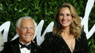 Hollywood hails Armani, designer to the stars