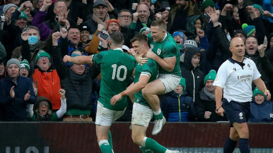 Tournoi des six nations: l'Irlande donne la le&ccedil;on aux Gallois