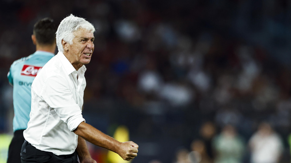 Serie A: Gasperini 'vittoria che vale, &egrave; il segnale che la Roma ci crede sempre'