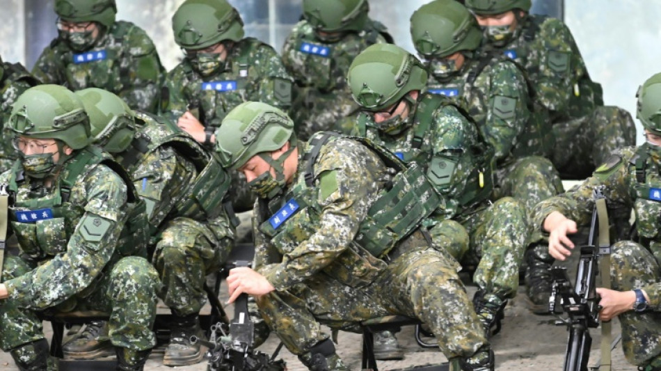 Taiwan entrena a reservistas bajo la amenazante sombra de la invasi&oacute;n a Ucrania