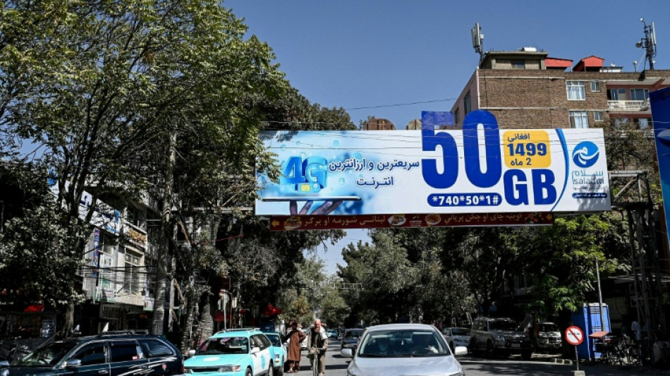 Mobile and internet restored across Afghanistan: AFP journalists