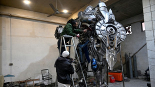 Pakistani sculptor turns scrap into colossal metal artworks