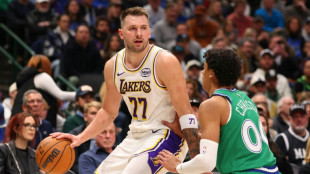 Doncic soars as Lakers down Mavericks, Knicks edge 76ers
