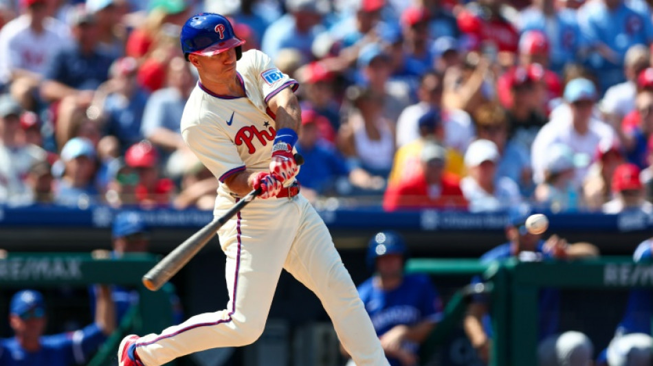 Phillies clinch first MLB division by beating Dodgers