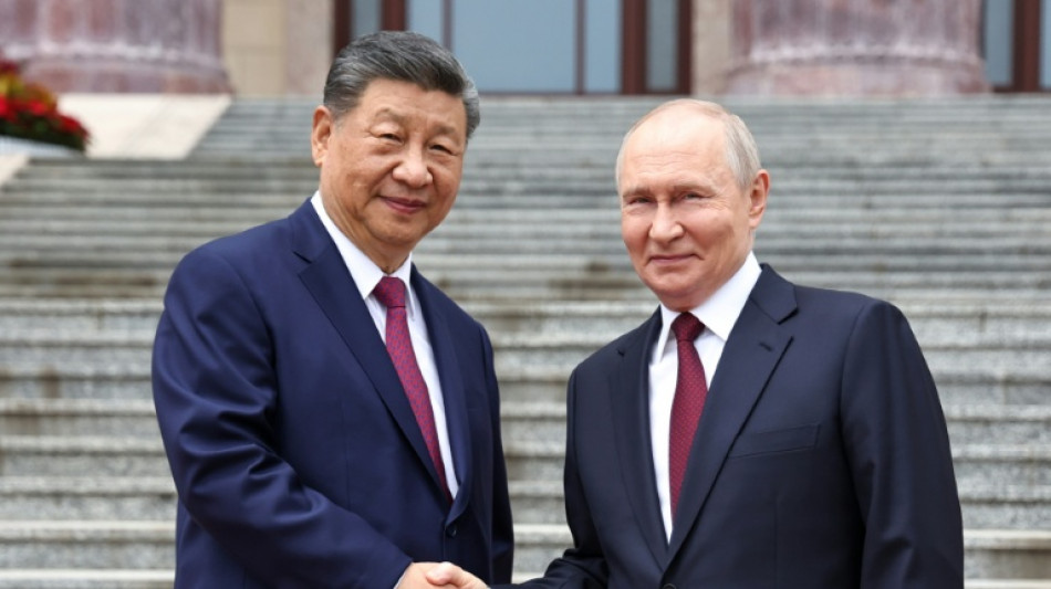Putin kurz nach Trump in Peking - Xi nennt Beziehungen "unersch&uuml;tterlich"
