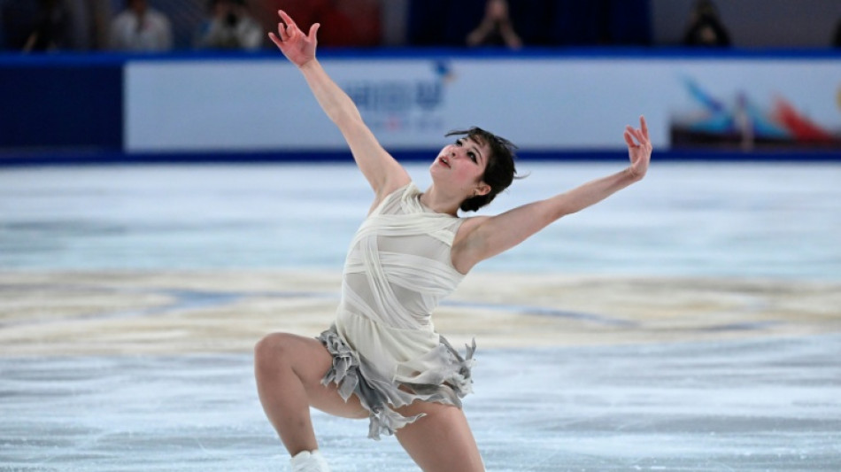World champion Liu leads at skating's Cup of China