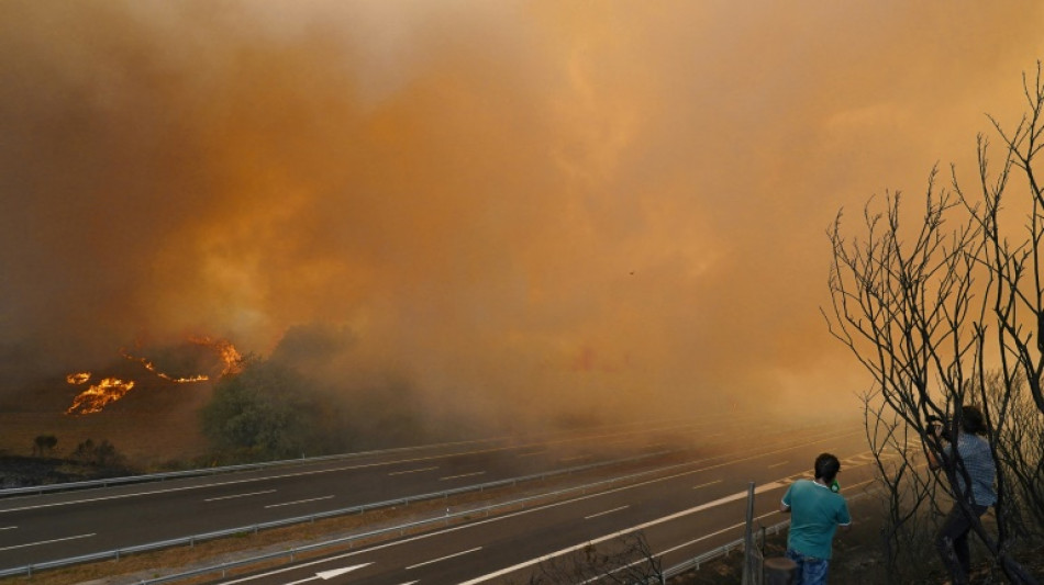 Fires keep burning in western Spain as army is deployed