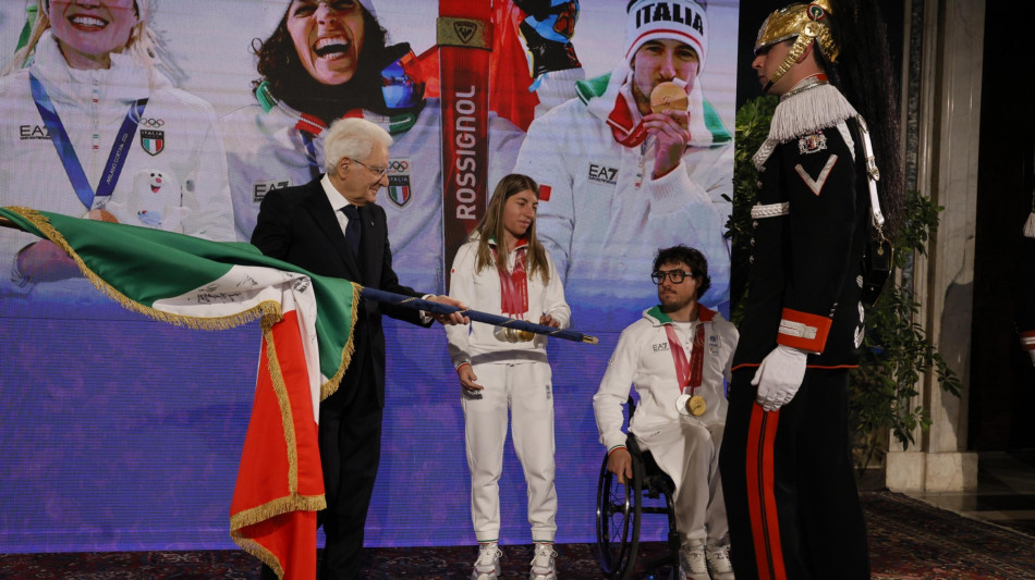Mattarella ha ricevuto i medagliati Olimpici e Paralimpici di Milano-Cortina