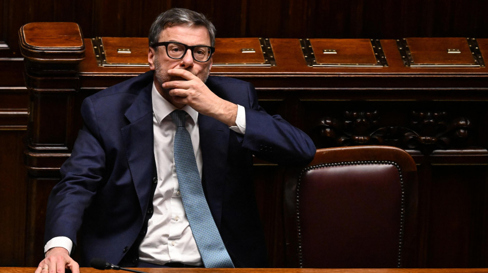 Giorgetti al G7 finanze-energia, serve risposta politica rapida