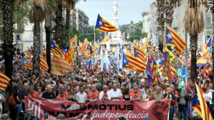 Menos multitudinario, el independentismo catalán sale a la calle en su movilización anual