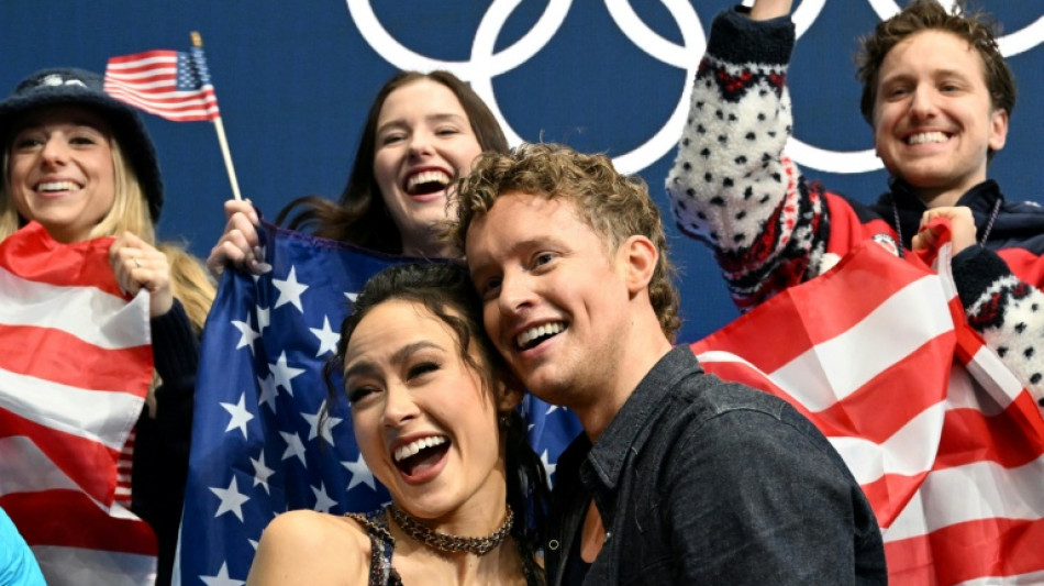 Ice dancers Chock and Bates shine as US lead Japan in team event