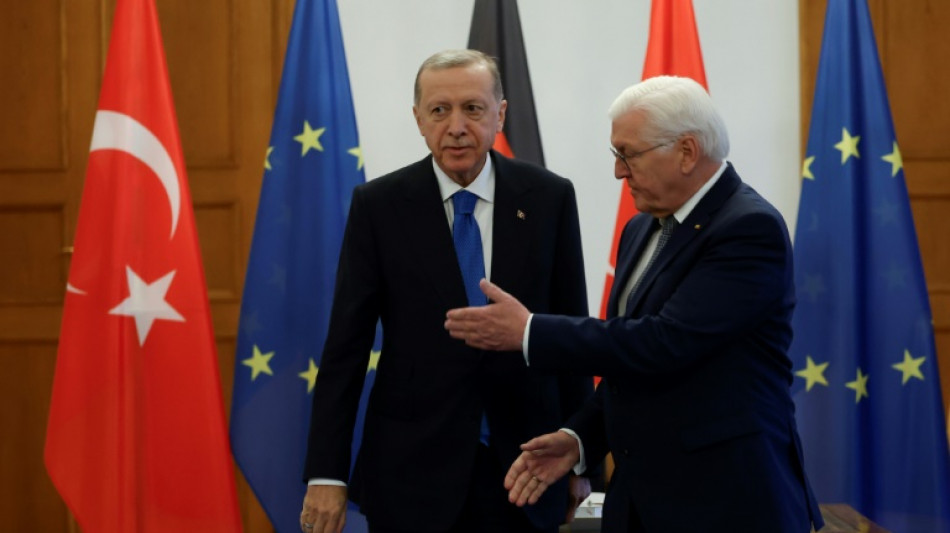 Israël a le droit d'exister, souligne le président allemand à Erdogan
