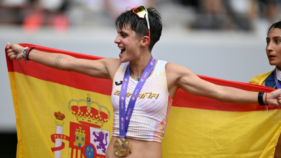 María Pérez, el orgullo de la marcha española