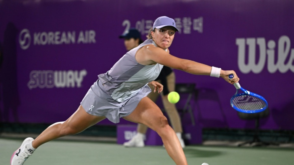 Tennis: Swiatek souffre mais s'impose en finale &agrave; S&eacute;oul