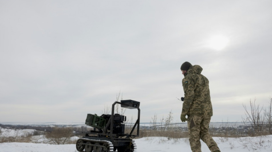 Le froid en Ukraine, d&eacute;fi technique et danger mortel pour les soldats