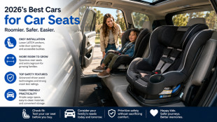 Only two vehicles earn perfect child-seat scores for 2026